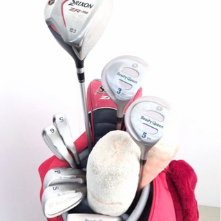 SOLD OUT【レディースセット！】Beauty Queen ゴルフクラブ 7本＋SRIXON ドライバー＋Callaway キャディバッグ付き