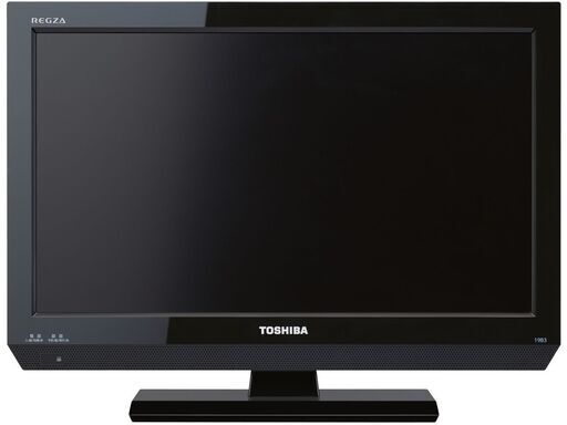 【成約済】TOSHIBA 19インチ REGZA 液晶テレビ リモコン付き