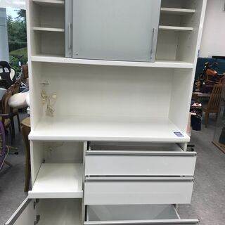 ☆松田家具☆キッチンボード☆ターキーレンジホワイト1180