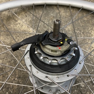 送料込み　26インチホイールセット　シマノ内装8段変速