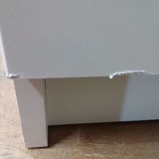 【愛品倶楽部柏店】　Ｐａｍｏｕｎａ　パモウナ　２枚スライド扉キッチンボード　幅１２００ｍｍ　白　食器棚　【問い合わせ番号　１５１-００７１０８　００２】-極美✨サンローラン 二つ折り財布 ロゴ刻印 ファスナー レザー ブラック 黒