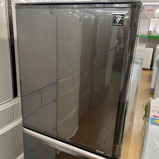 美品【 SHARP 】シャープ 314L 両開き3ドア冷蔵庫プラズマクラスター