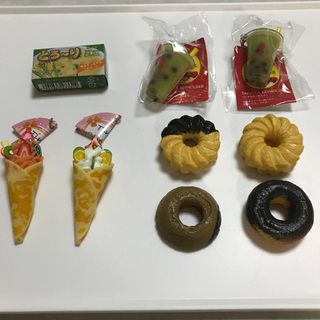 スイーツ＆食べ物 キーホルダー おもちゃ セット☆