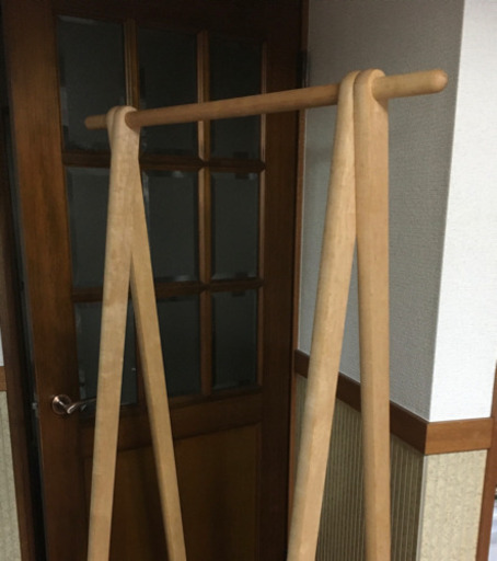 無印良品木製ハンガーラック Guin 小平の家電の中古あげます 譲ります ジモティーで不用品の処分