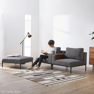 (2)中古の方です。ソファー(グレー)