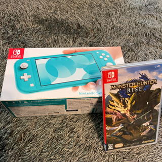 Nintendo switch lite本体+モンハンRISEセット