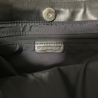 【BURBERRY】【バーバリー】【ハンドバッグ】【チェック柄】【ウール】