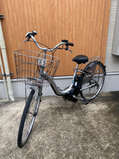 美品‼︎新基準電動アシスト] YAMAHA パスナチュラ シルバー 26インチ