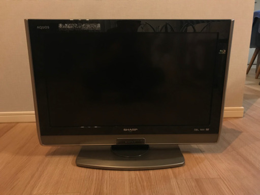 SHARP AQUOS 液晶テレビ 26インチ ブルーレイレコーダー付き