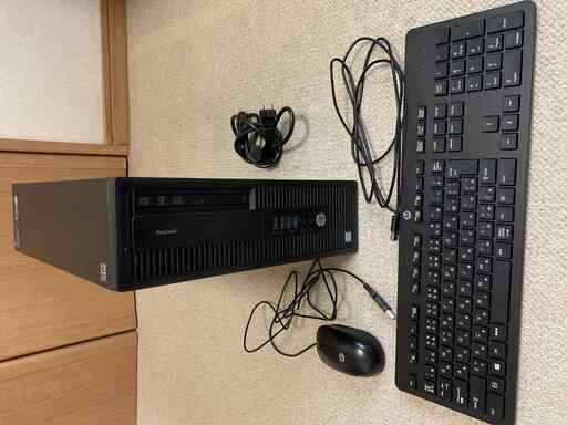 【HP PRODESK 600 G2 SFF + キーボード +マウス】