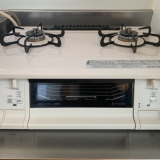 ガスコンロ （グリルは未使用）