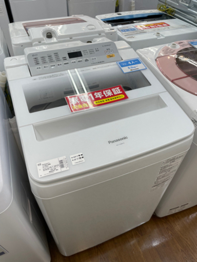Panasonic(パナソニック) 洗濯機 NA-FA80H5 2017年製 8.0kg