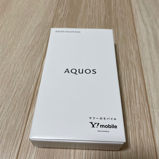 【ネット決済・配送可】SHARP AQUOS sense4 ba...