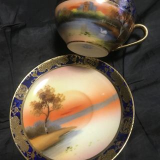 オールドノリタケ カップ&ソーサ アンティーク