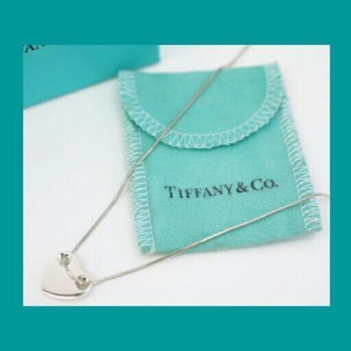 ティファニーTIFFANYハートプレートネックレス