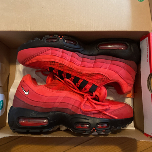 ご購入ありがとうございました‍♂️NIKE AIR MAX95 ハバネロレッド