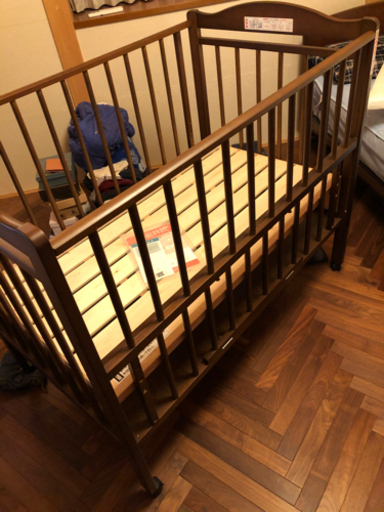 サワベビーEASE ベビーベッド サワベビー EASEすのこハイベッドミニ