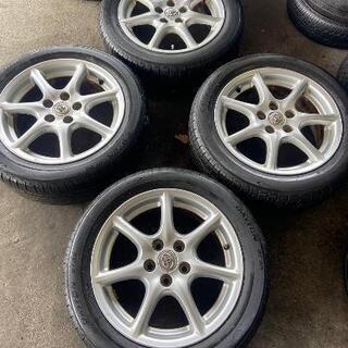 ?215/55R17⭐バリ山！美品！DAYTON製トヨタ純正アルミホイール付サマータイヤ入荷しました?