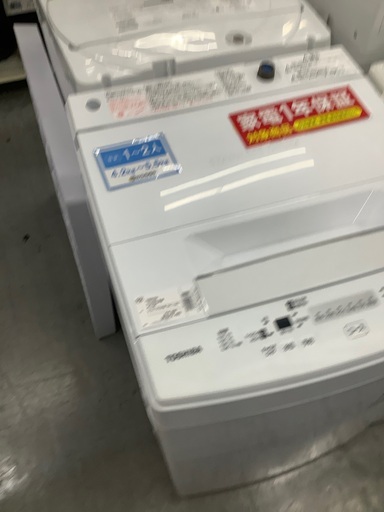 売場展開中　TOSHIBA 全自動洗濯機