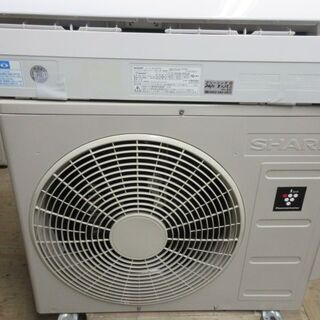 K02443 シャープ 中古エアコン 主に6畳用 冷 2.2KW ／ 暖 2.5KW