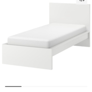 【ネット決済】【ネット決済】【引取のみ】IKEA シングルベッド...