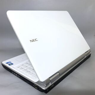 ホワイト色 新品高速SSD Windows10 搭載 中古美品 15.6型 NEC PC 