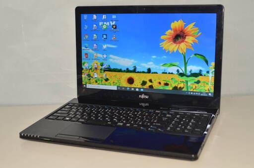 中古ノートパソコン Windows10 office 爆速SSD240GB 富士通 LIFEBOOK WA1/W i3-5005U 4GB 15.6インチ DVDマルチ 無線 カメラ 便利なソフト