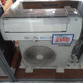 エアコンSRK-22TV-W三菱17年製冷房6〜9畳用暖房5