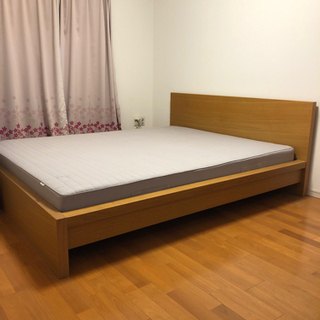 最適な価格 クイーンサイズベッドとマットレス 11 26まで Ikea クイーンベッド Www Smithsfalls Ca