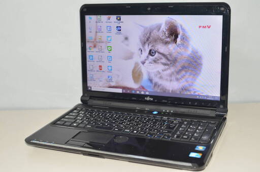 最新Windows10+office 大容量HDD750GB 富士通 LIFEBOOK AH550/BN i5-560M/4GB/DVDマルチ/Webカメラ/USB3.0/HDMI/便利なソフト多数