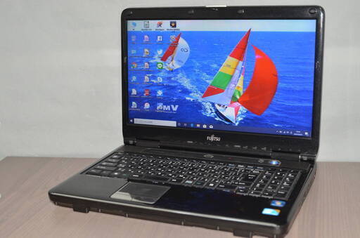 中古良品 最新Windows10+office 富士通 AH55/DC i5-480M/大容量HDD640GB/4GB/15.6インチ/無線内蔵/USB3.0/ブルーレイ/HDMI/便利なソフト