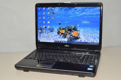 最新Windows10+office 大容量HDD500GB 富士通 NF/G50 高速 i3-330M//4GB/15.6インチ/無線内蔵/DVDマルチ/HDMI/テンキー/便利なソフト多数
