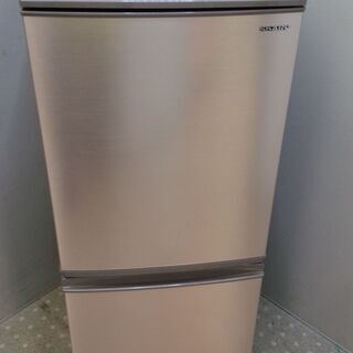 愛品館千葉店】シャープ 137L 2ドア冷蔵庫 SJ-D14E 2019年製 保証