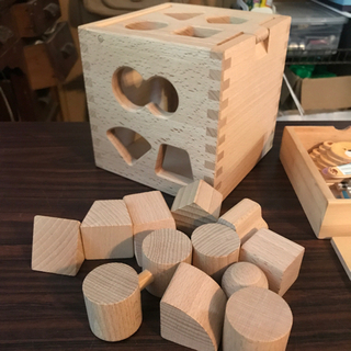 木のパズル　Beebeerun パズルボックス　木製玩具　知育玩...