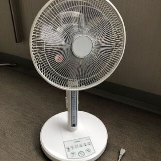 【ネット決済】扇風機・リモコン付き・日立製・2017年・うちわ風