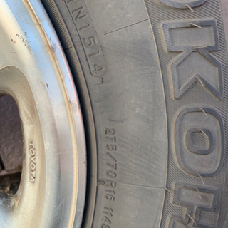 中古トヨタ純正夏タイヤアルミセットランクル16×8j275/70R16 【公式通販】