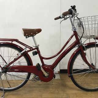 NBR070811M　格安整備車★　適正価格！中古電動アシスト自転車　ブリジストン　POLKU NBR070811M 格安整備車☆ 適正価格！中古電動アシスト自転車