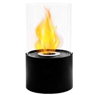 【ネット決済】【新品未使用】バイオエタノール暖炉 円形 高さ約29cm