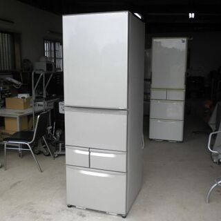 ○販売終了○冷蔵庫 5ドア 自動製氷有り 427L 2012年製 中古品