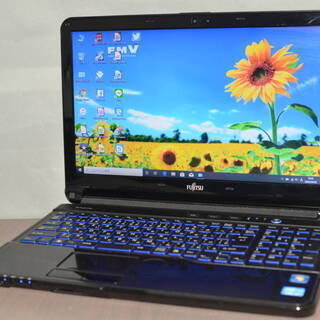 中古ノートパソコン Windows10+office 大容量HDD1TB 富士通 LIFEBOOK 