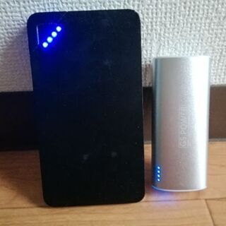 モバイルバッテリー2個 5800mAh 5000mAh 