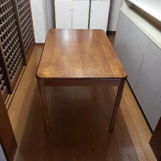 【ネット決済】ダイニングテーブル(木製)