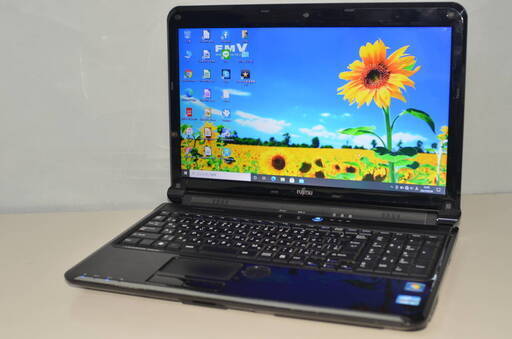 中古良品 最新Windows10+office 富士通 AH55/GC i5-2450M/新品爆速SSD256GB/4GB/15.6インチ/無線内蔵/USB3.0/ブルーレイ/HDMI/便利なソフト