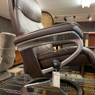 【カグマニア】【引き取り限定】エコーネス社　ストレスレスチェア® ビュー　view