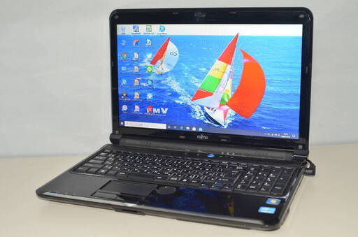 最新Windows10+office 爆速新品SSD256GB 富士通 LIFEBOOK AH56/C i5-2520M/4GB/15.6インチ/ブルーレイ/無線/Webカメラ/HDMI/便利なソフト
