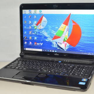最新Windows10+office 爆速新品SSD256GB 富士通 LIFEBOOK AH56/C i5-2520M/4GB/15.6インチ/ブルーレイ/無線/Webカメラ/HDMI/便利なソフト