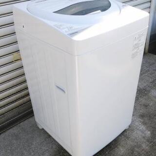 2018年製 東芝  TOSHIBA 全自動洗濯機 AW-5G6-W