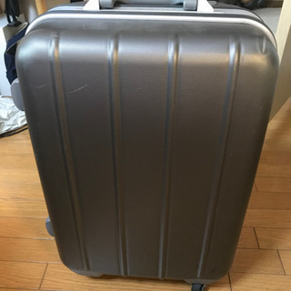 【ネット決済】スーツケース　グレー　