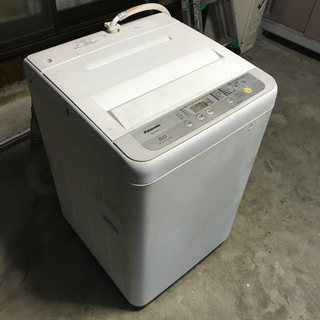 【ネット決済・配送可】Panasonic 5キロ　洗濯機