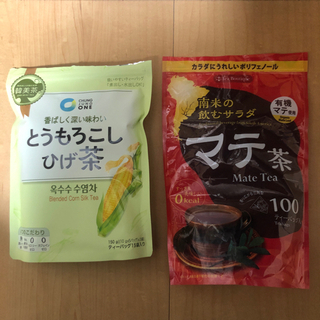 マテ茶、とうもろこしヒゲ茶